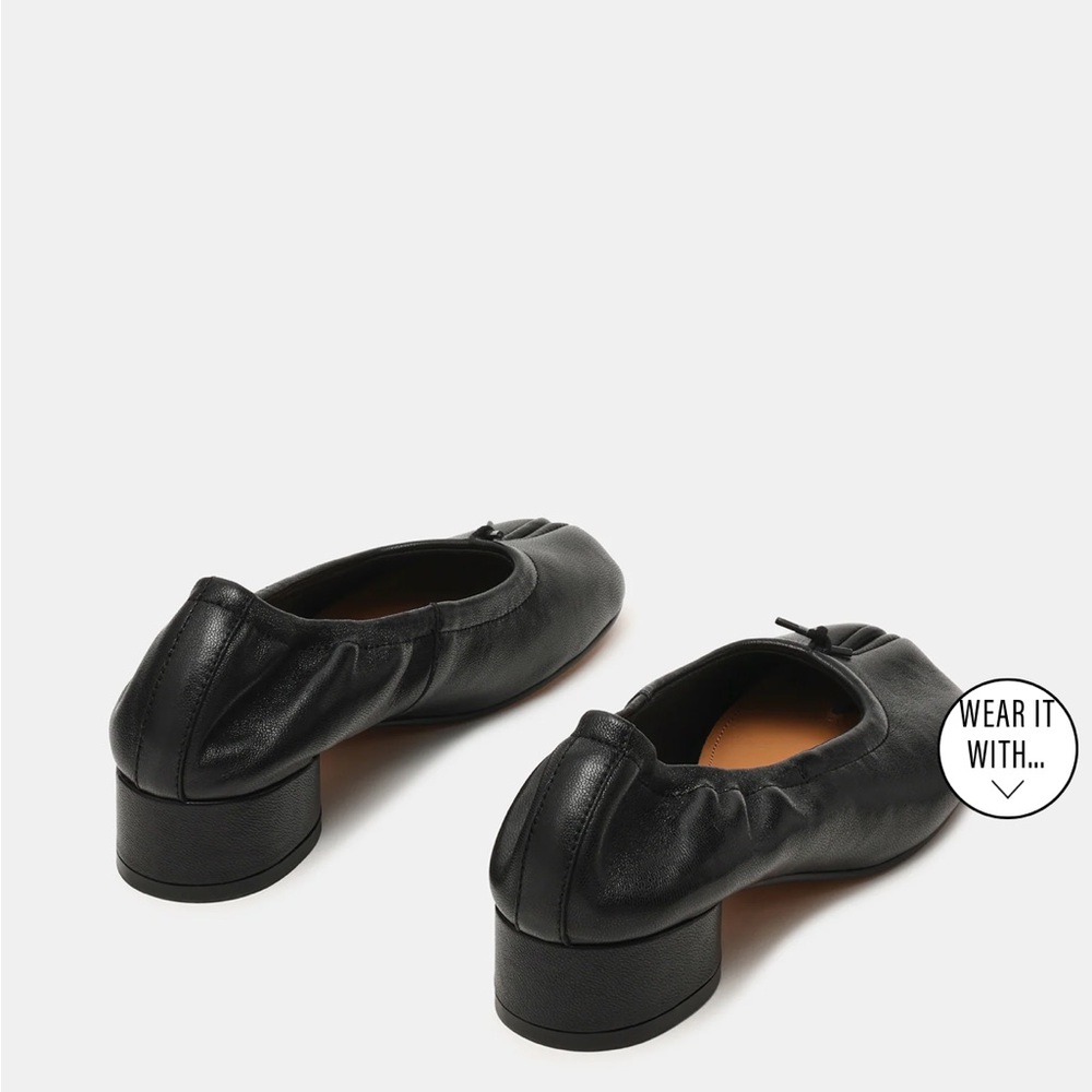 Steve Madden CYRA BLACK LEATHER — NWT - Picture 3 of 9